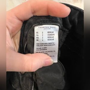 Size 2 Black American Eagle Jeans